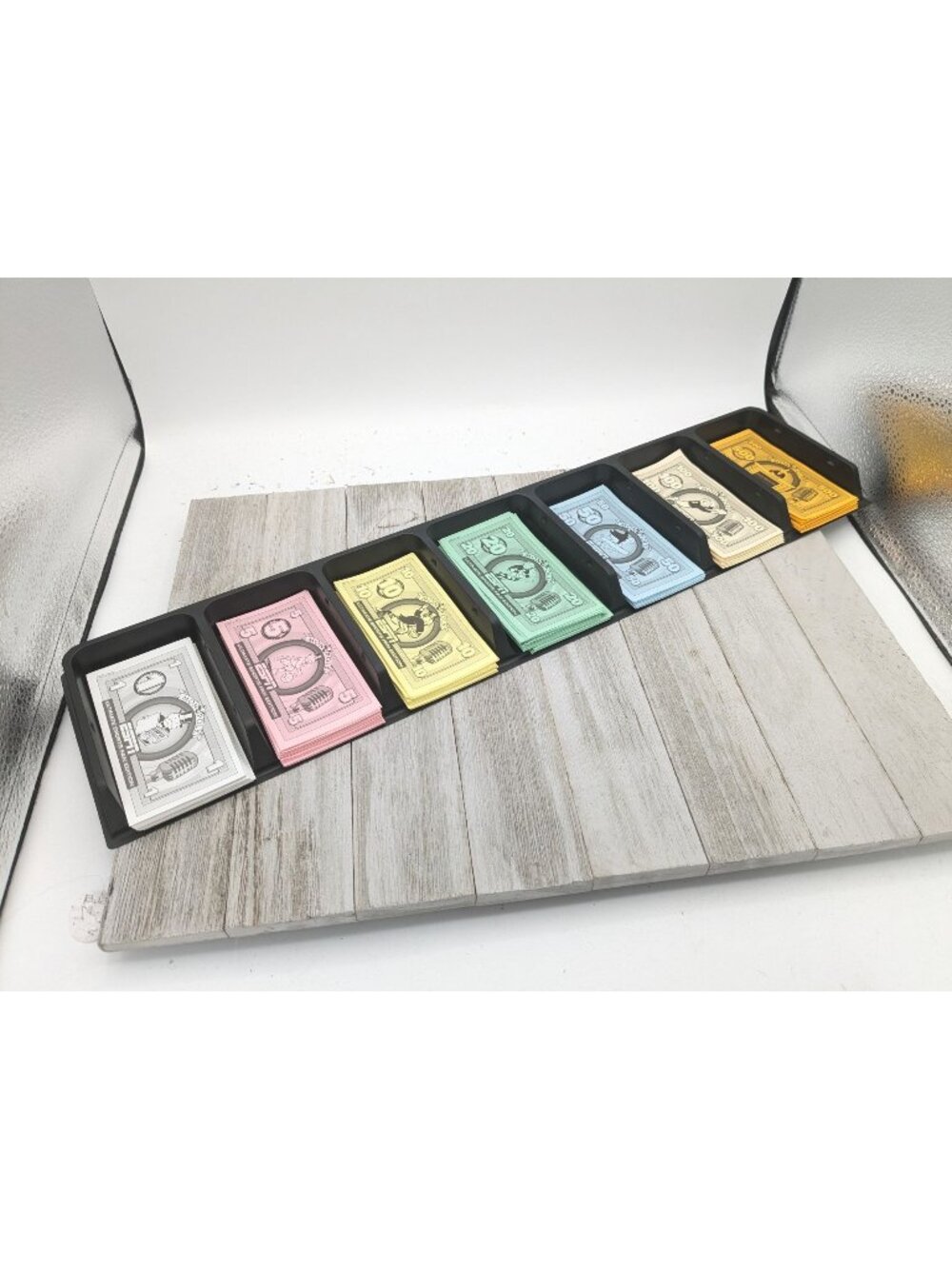Monopoly ESPN Edition 2006 Game Replacement Money And Tray Bank